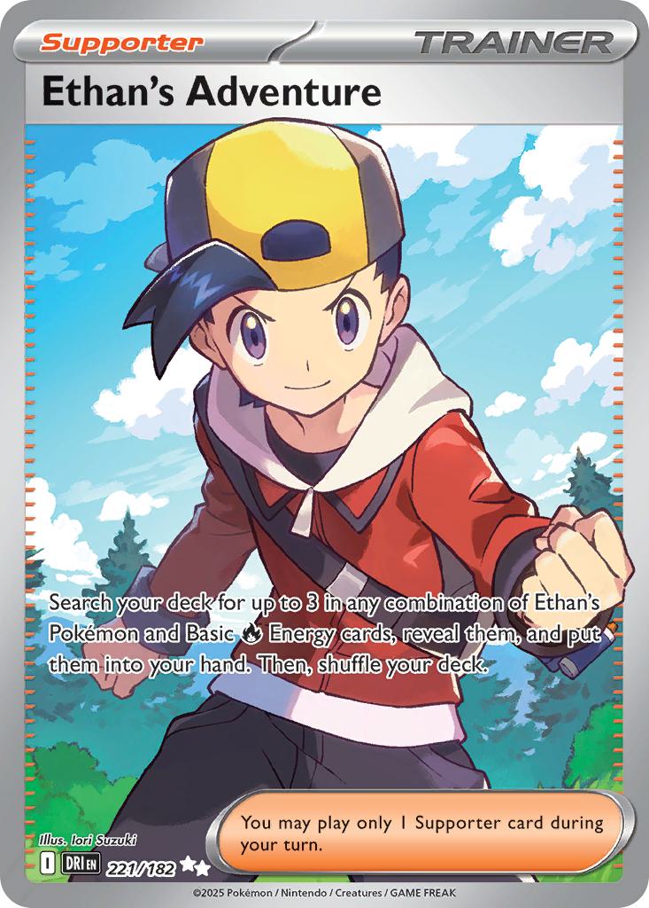 Ethan's Adventure - 221/182 - Ultra Rare [sv10-221] [Ultra]