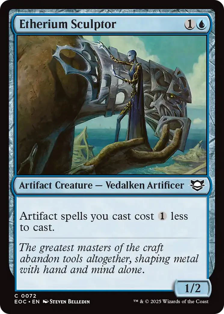 Etherium Sculptor [72] [Edge of Eternities: Commander] [Non-Foil]