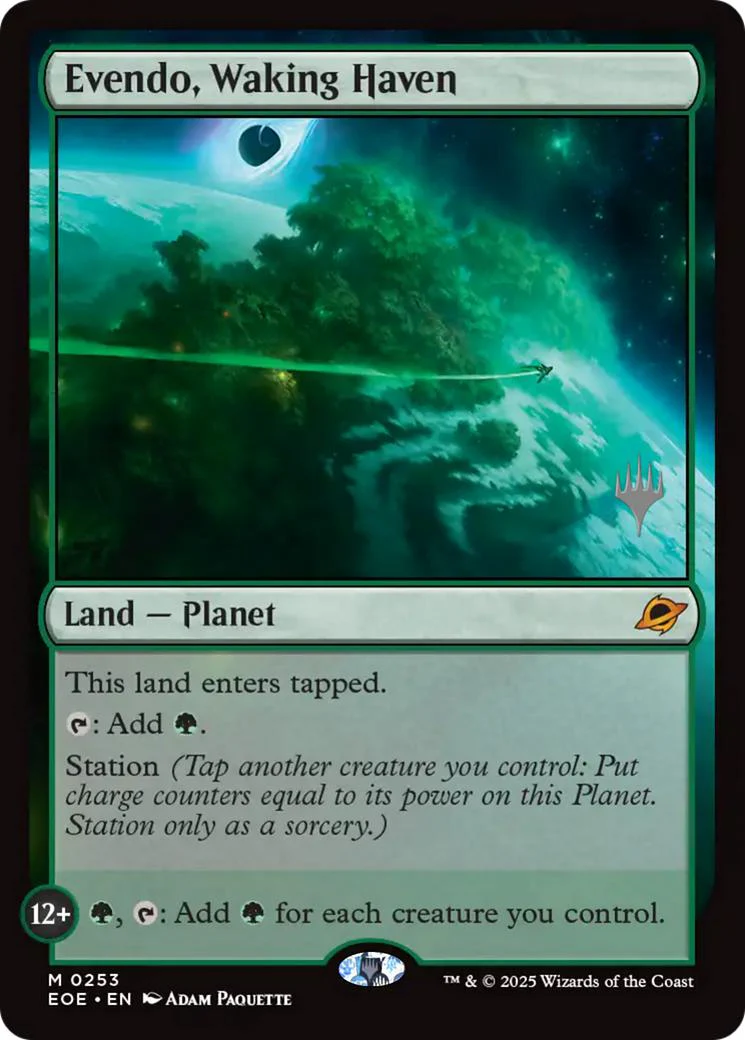 Evendo, Waking Haven [253p] [Promo Pack] [Edge of Eternities: Promos] [Non-Foil]
