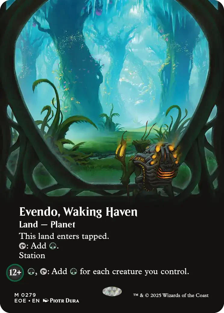 Evendo, Waking Haven [279] [Borderless] [Viewport] [Edge of Eternities] [Non-Foil]