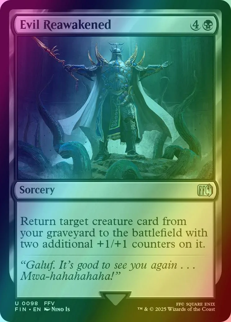 Evil Reawakened [98] [FINAL FANTASY] [Foil]
