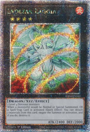 Evolzar Laggia - RA04-EN160 - Quarter Century Secret Rare - 1st Edition