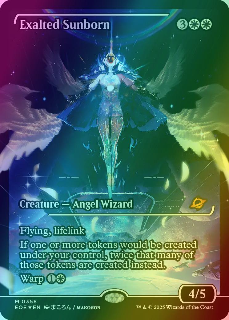 Exalted Sunborn [358] [Japan Showcase] [Edge of Eternities] [Foil]