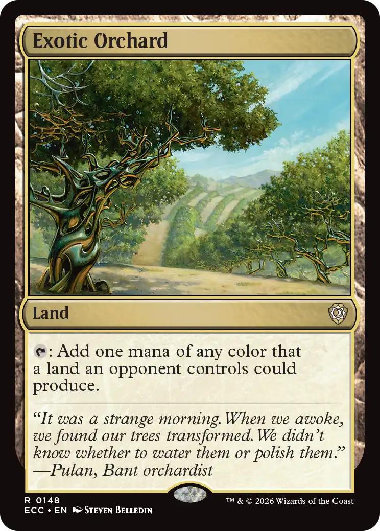 Exotic Orchard [148] [Lorwyn Eclipsed: Commander] [Non-Foil]