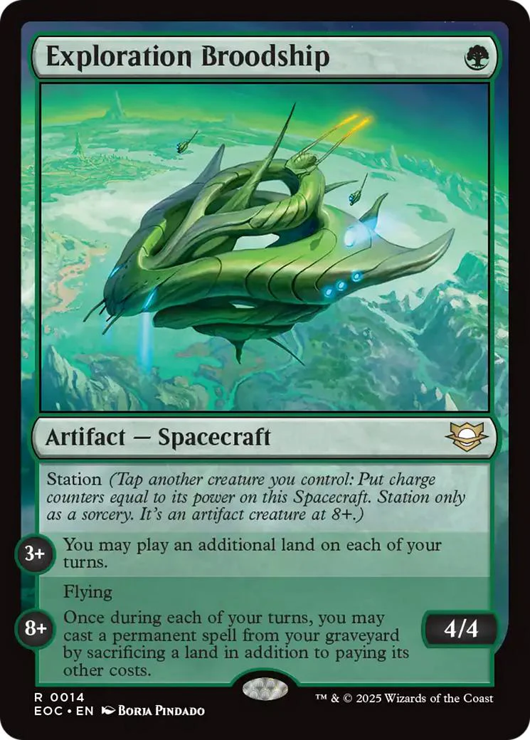 Exploration Broodship [14] [Edge of Eternities: Commander] [Non-Foil]