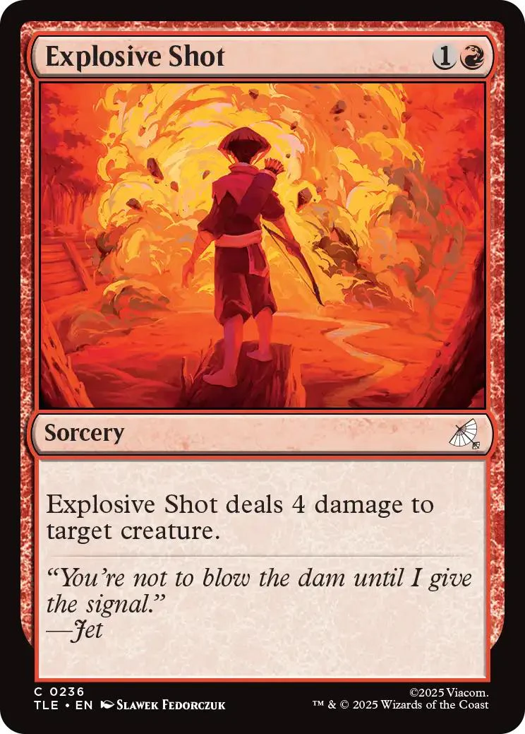 Explosive Shot [236] [Avatar: The Last Airbender Eternal] [Non-Foil]
