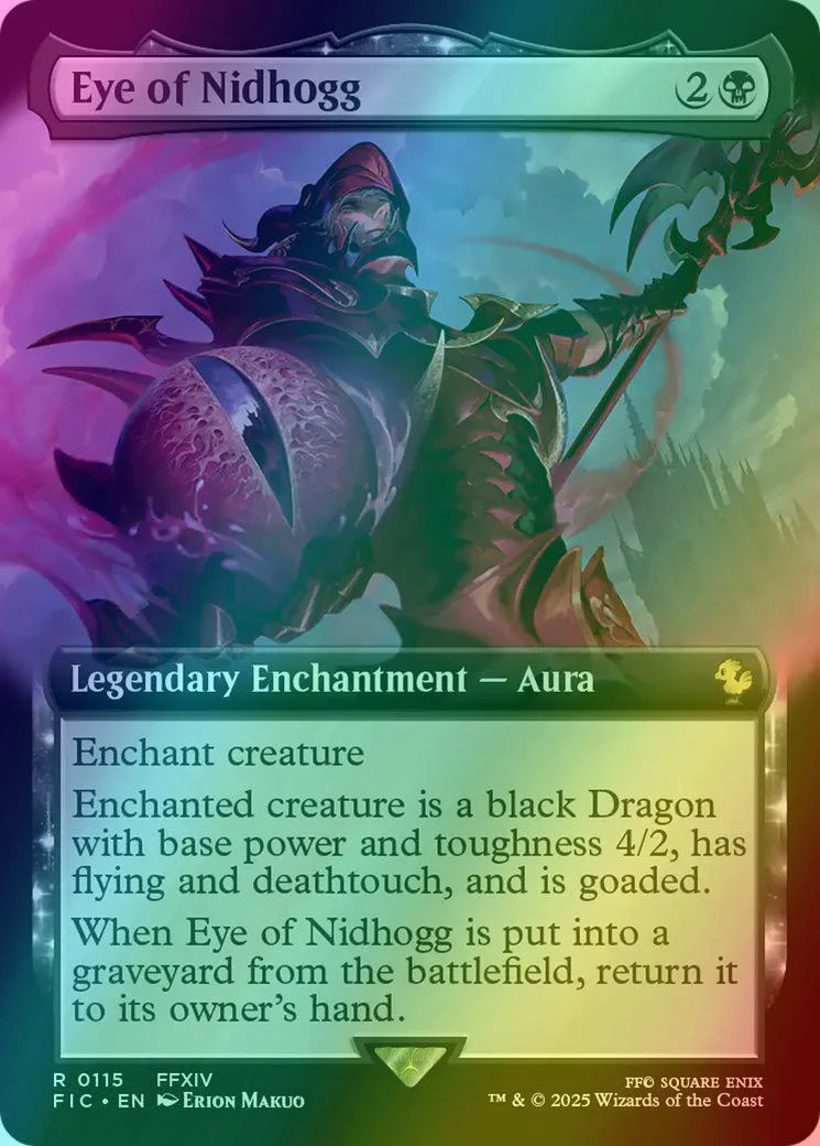 Eye of Nidhogg [115] [Extended Art] [FINAL FANTASY: Commander] [Foil]