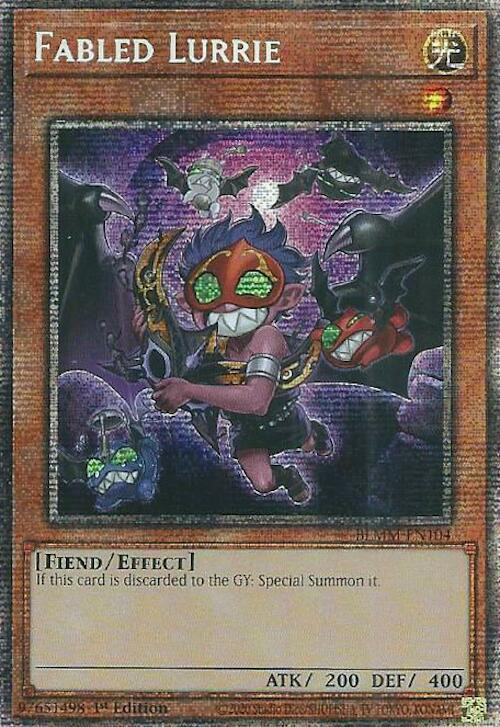 Fabled Lurrie - BLMM-EN104 - Starlight Rare - 1st Edition