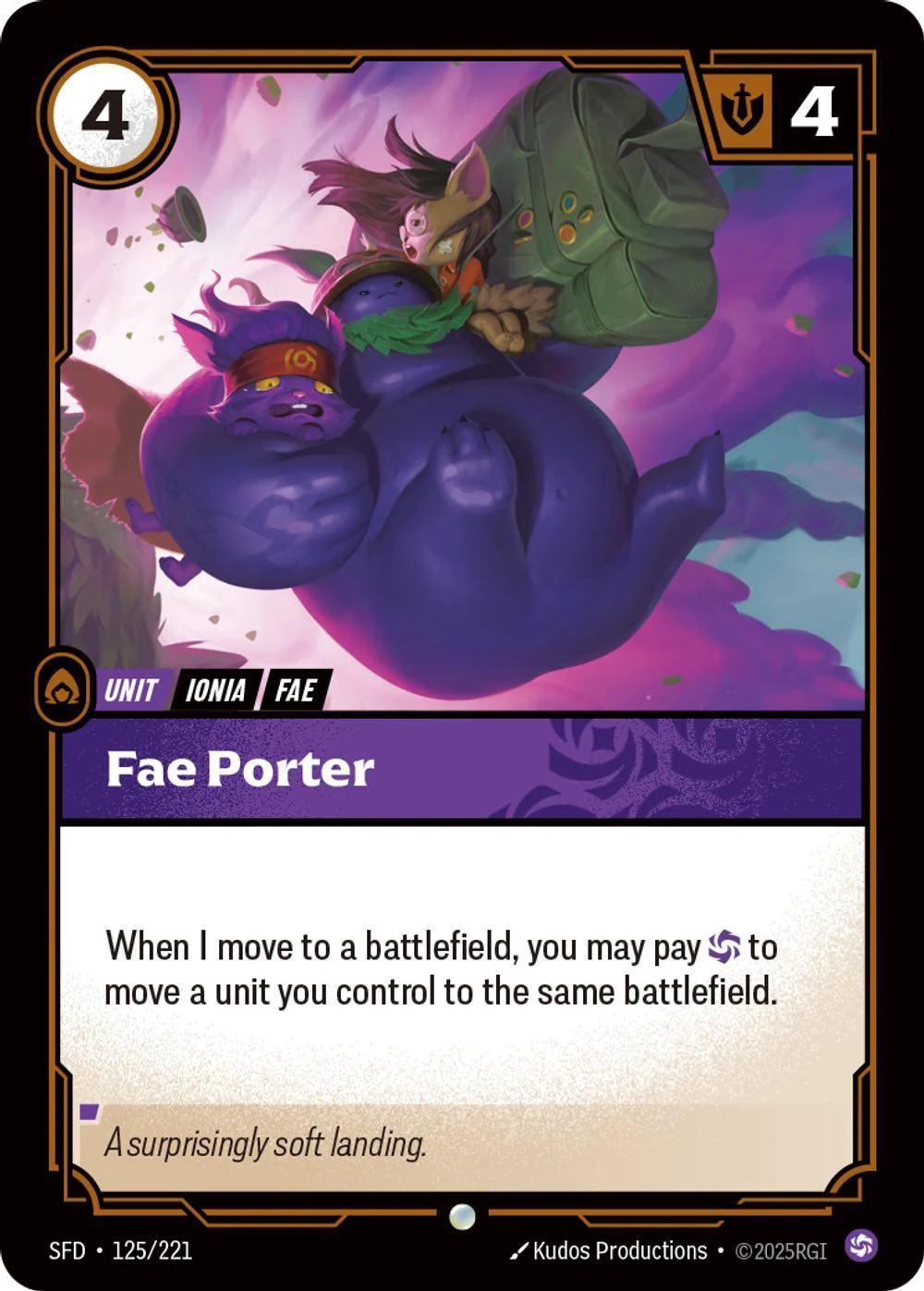 Fae Porter - 125/221 [Spiritforged] [Non Foil]