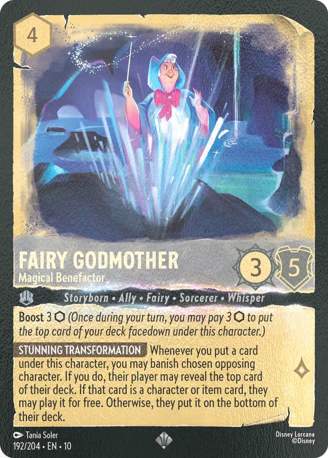 Fairy Godmother - Magical Benefactor - 192/204 [Whispers in the Well] [Cold Foil]