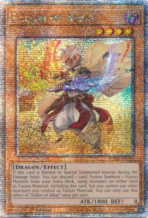 Fallen of Albaz - New Art - RA04-EN034 - Quarter Century Secret Rare - 1st Edition