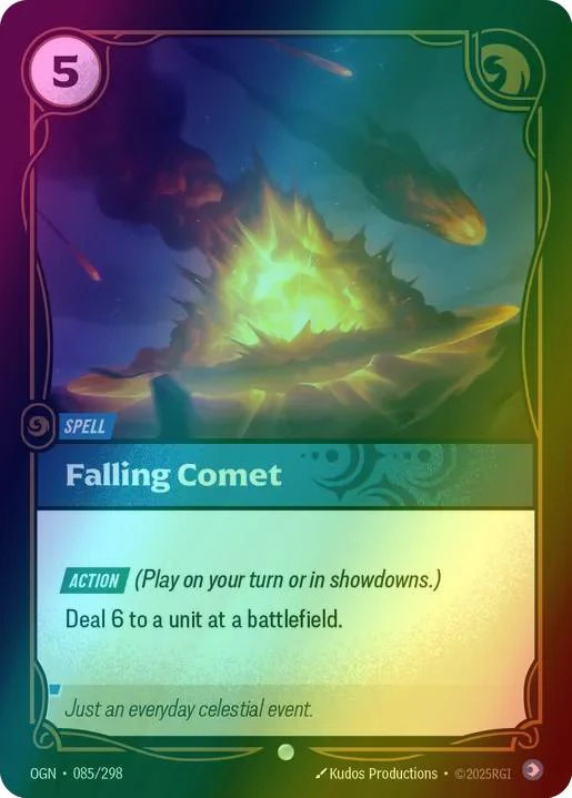 Falling Comet - 085/298 [Origins] [Foil]