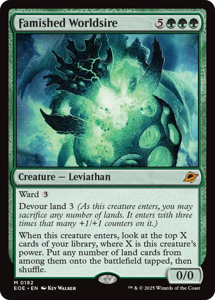 Famished Worldsire [182] [Edge of Eternities] [Non-Foil]