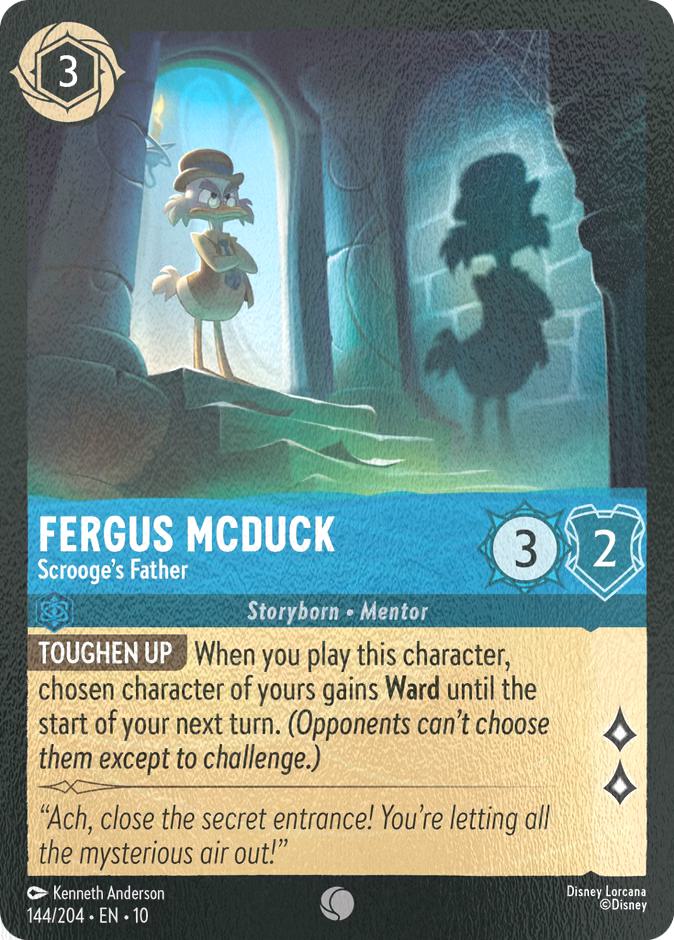 Fergus McDuck - Scrooge's Father - 144/204 [Whispers in the Well] [Cold Foil]