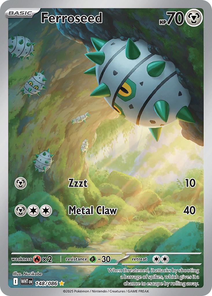 Ferroseed - 148/086 - Illustration Rare [sv105w-148] [Ultra]
