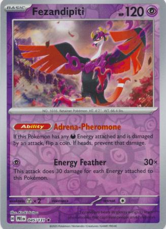 Fezandipiti - 045/131 - Rare [sv085-045] [Reverse Holo]