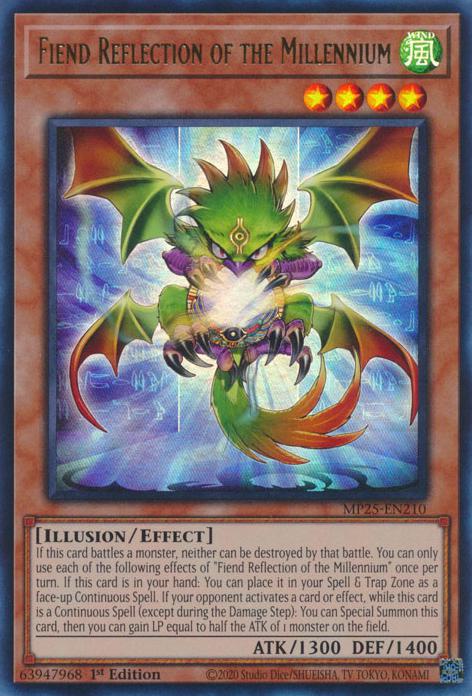 Fiend Reflection of the Millennium - MP25-EN210 - Ultra Rare - 1st Edition