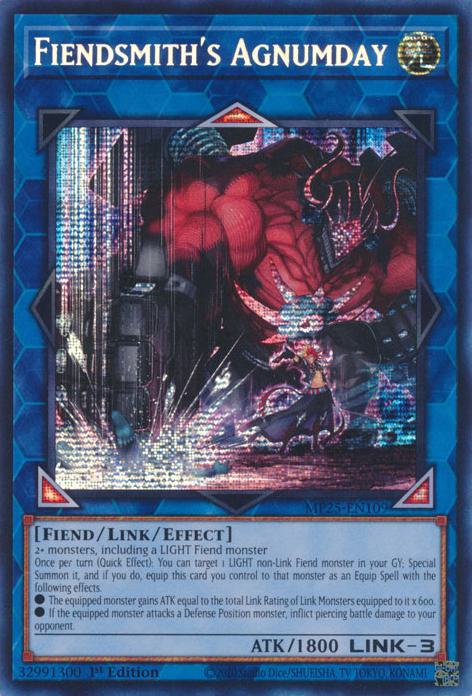 Fiendsmith's Agnumday - MP25-EN109 - Prismatic Secret Rare - 1st Edition