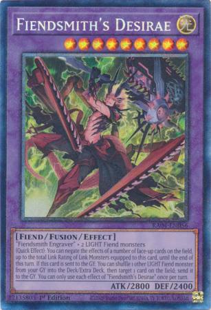 Fiendsmith's Desirae - RA04-EN056 - Collector's Rare - 1st Edition