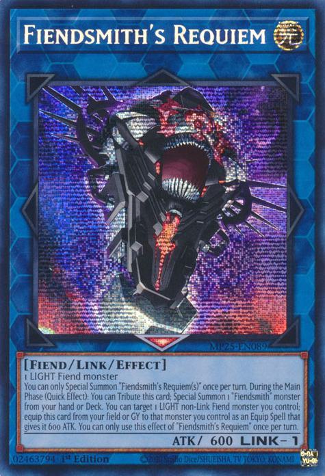 Fiendsmith's Requiem - MP25-EN089 - Prismatic Secret Rare - 1st Edition
