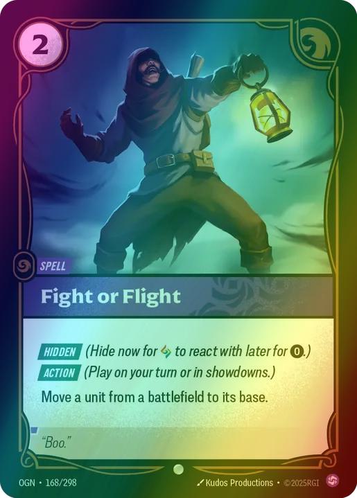 Fight or Flight - 168/298 [Origins] [Foil]