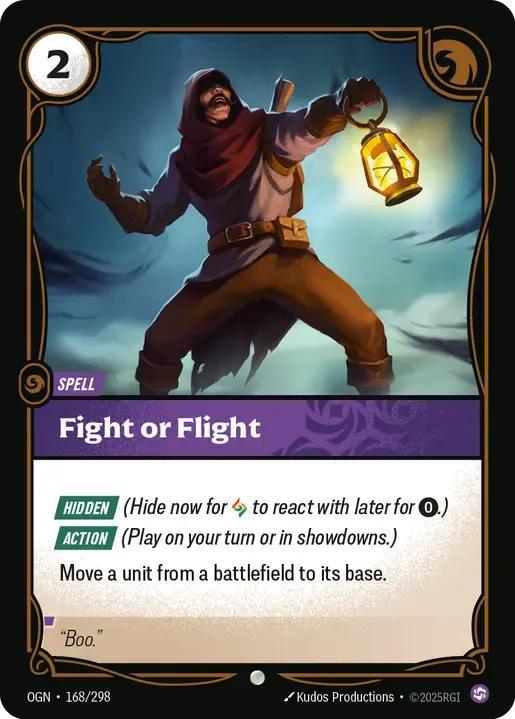 Fight or Flight - 168/298 [Origins] [Non-Foil]