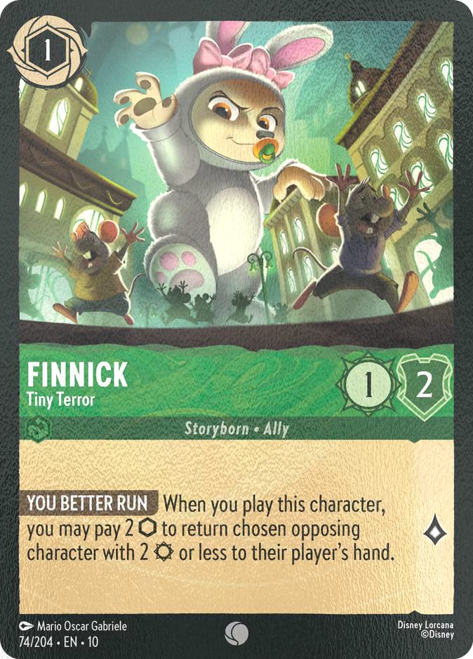 Finnick - Tiny Terror - 74/204 [Whispers in the Well] [Cold Foil]