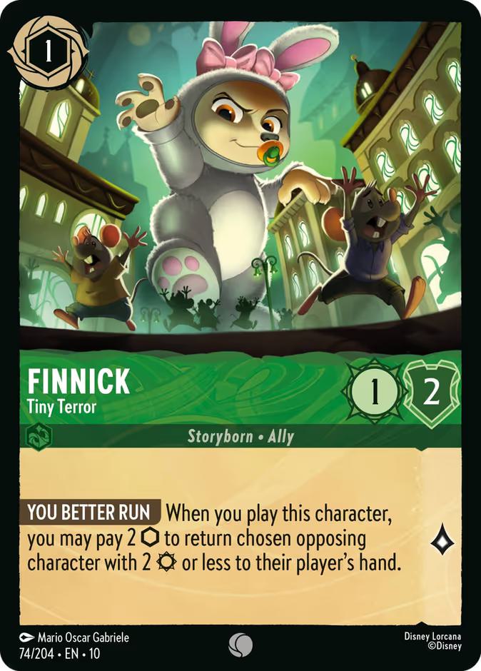 Finnick - Tiny Terror - 74/204 [Whispers in the Well] [Non-Foil]