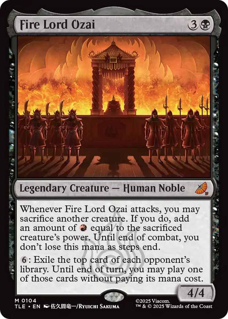 Fire Lord Ozai [104] [Avatar: The Last Airbender Eternal] [Non-Foil]