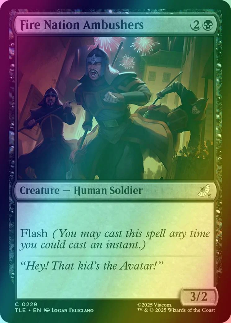 Fire Nation Ambushers [229] [Avatar: The Last Airbender Eternal] [Foil]