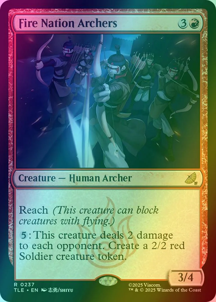 Fire Nation Archers [237] [Avatar: The Last Airbender Eternal] [Foil]