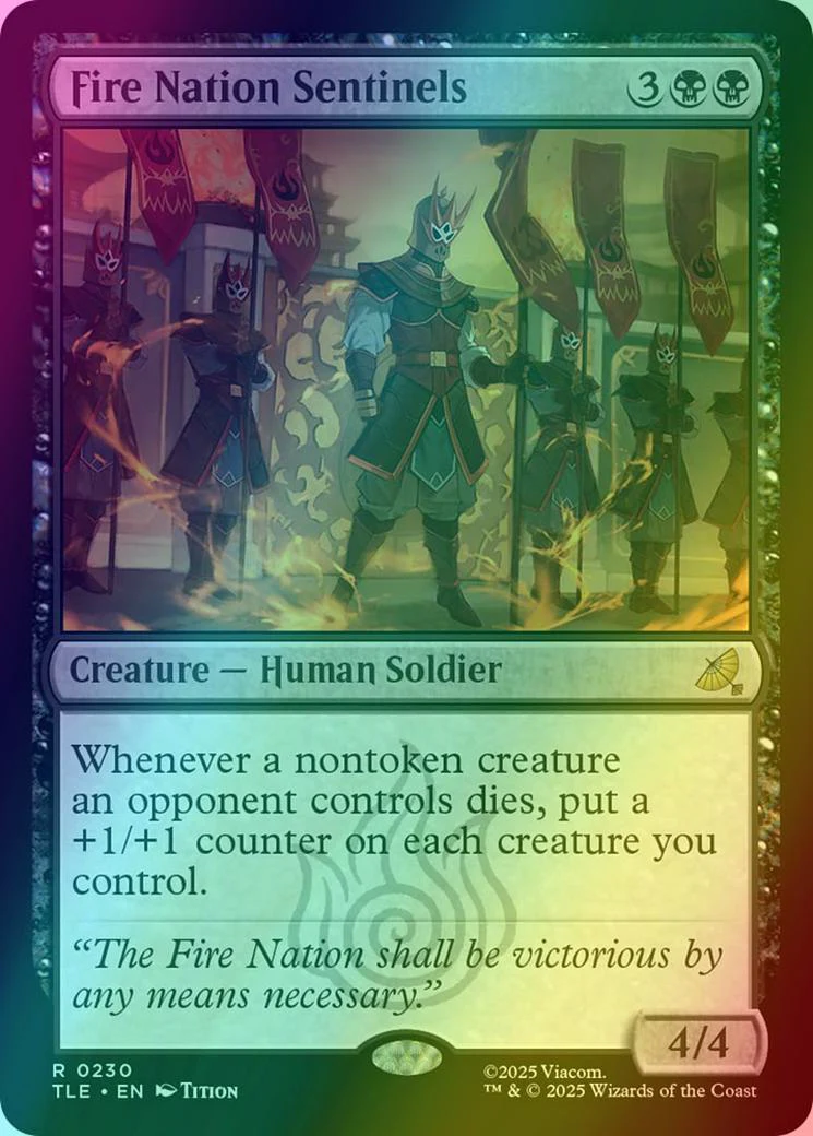 Fire Nation Sentinels [230] [Avatar: The Last Airbender Eternal] [Foil]