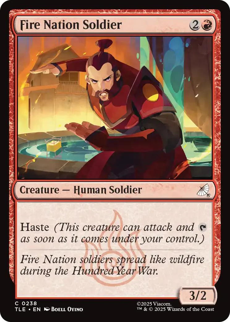 Fire Nation Soldier [238] [Avatar: The Last Airbender Eternal] [Non-Foil]