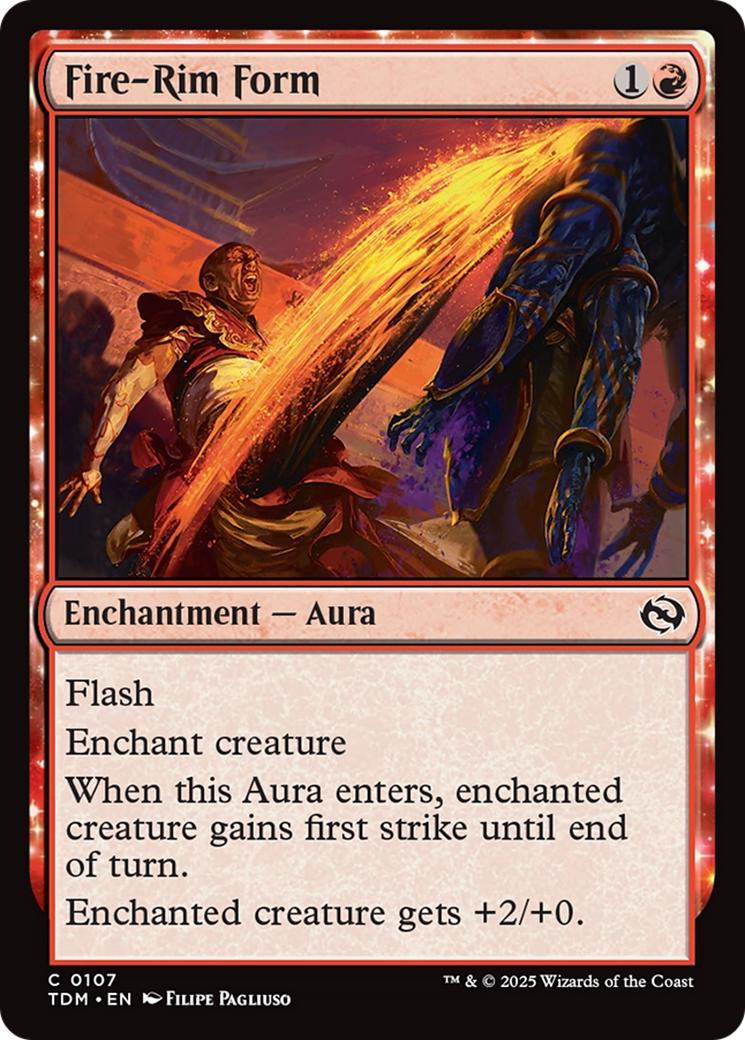 Fire-Rim Form [107] [Tarkir: Dragonstorm] [Non-Foil]