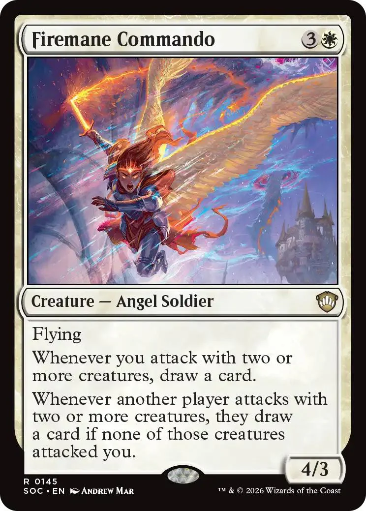 Firemane Commando [145] [Secrets of Strixhaven: Commander] [Non-Foil]