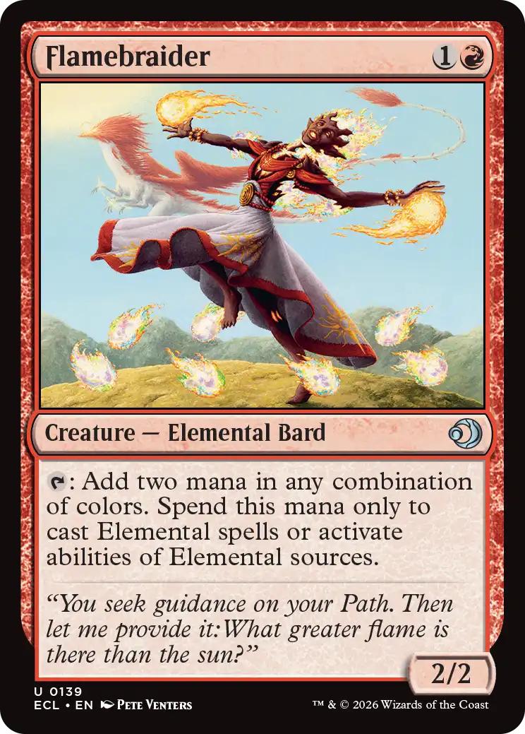 Flamebraider [139] [Lorwyn Eclipsed] [Non-Foil]