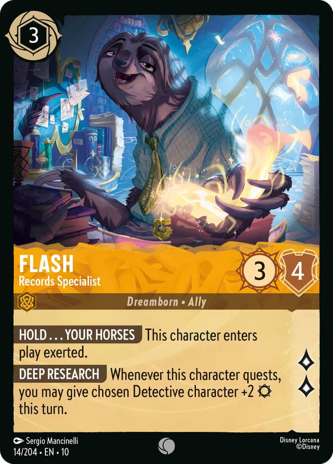 Flash - Records Specialist - 14/204 [Whispers in the Well] [Non-Foil]