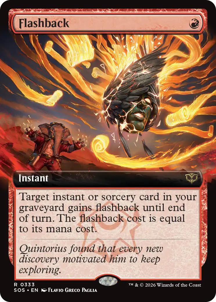 Flashback [333] [Extended Art] [Secrets of Strixhaven] [Non-Foil]