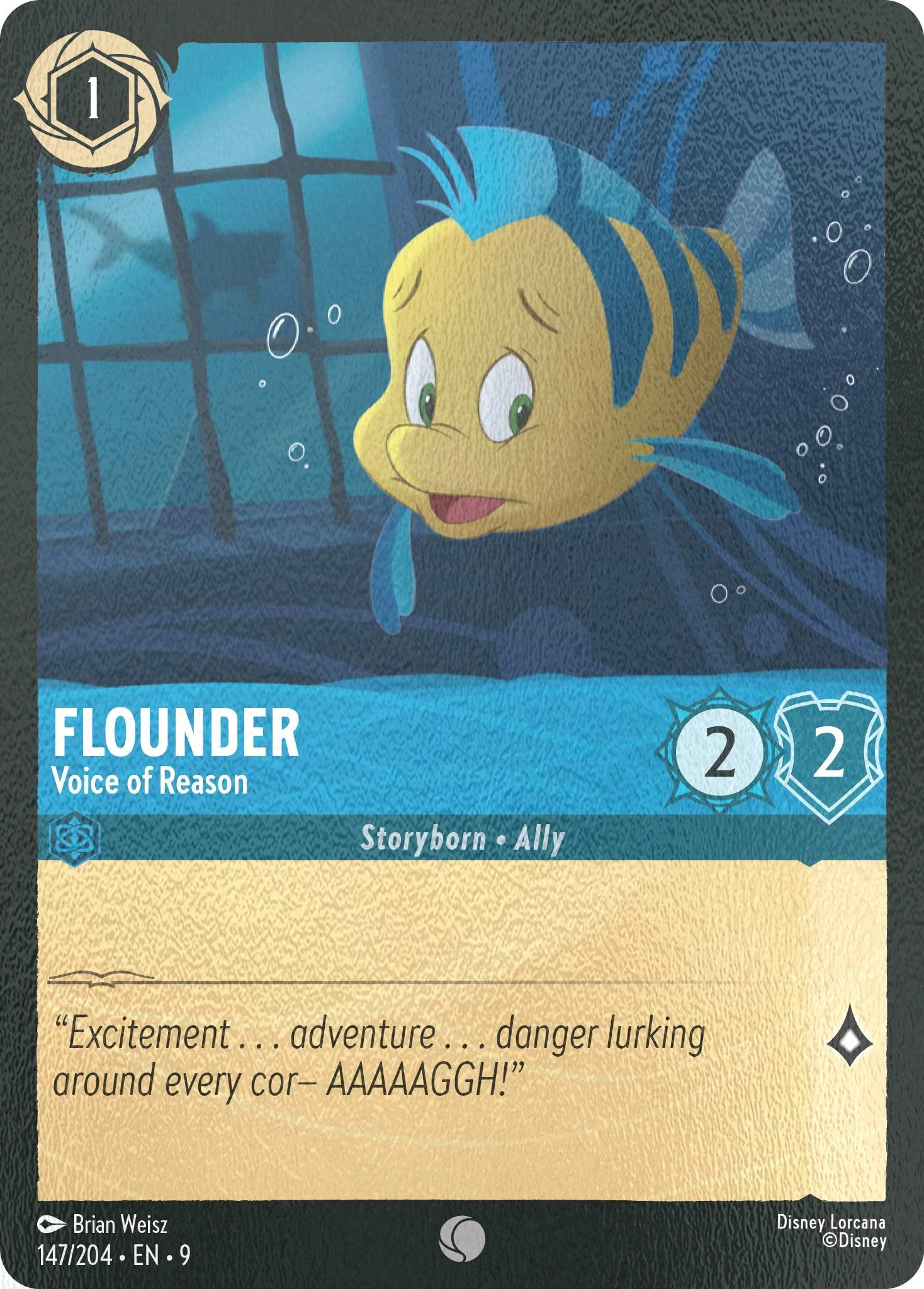 Flounder - Voice of Reason - 147/204 [Fabled] [Cold Foil]