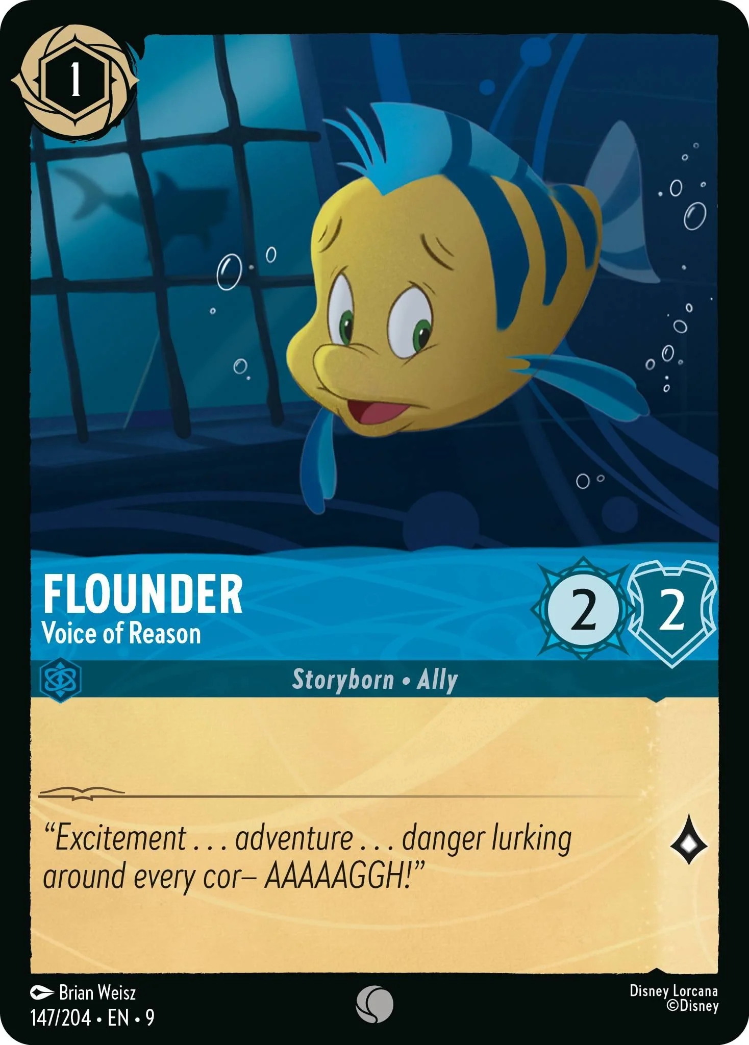 Flounder - Voice of Reason - 147/204 [Fabled] [Non-Foil]
