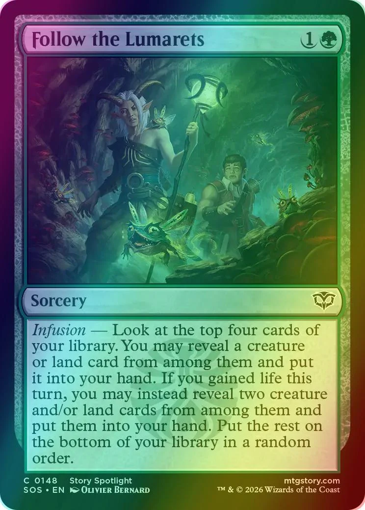 Follow the Lumarets [148] [Secrets of Strixhaven] [Foil]