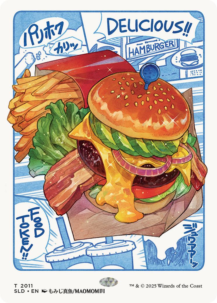 Food Token [2011] [Full Art] [Oishii!] [Secret Lair Drop] [Non-Foil]