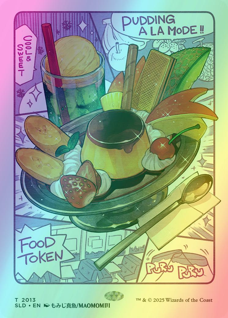 Food Token [2013] [Full Art] [Oishii!] [Secret Lair Drop] [Foil]