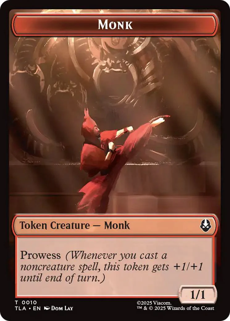 Clue Token (17) // Monk Token (10) [Avatar: The Last Airbender: Tokens] [Non-Foil] - Image 2