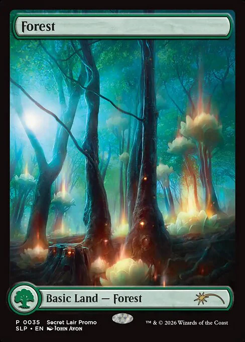 Forest [0035] [Full Art] [Secret Lair Promo] [Non-Foil]