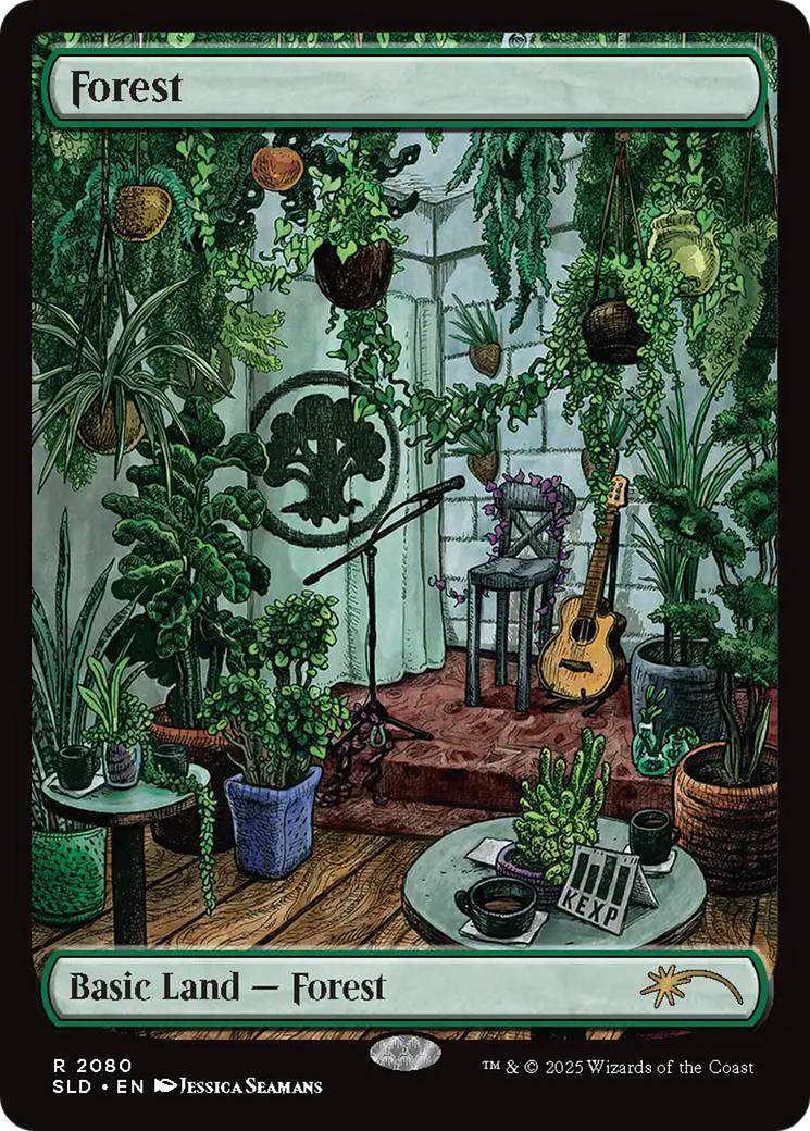Forest [2080] [Full Art] [KEXP: Music Matters] [Secret Lair Drop] [Non-Foil]