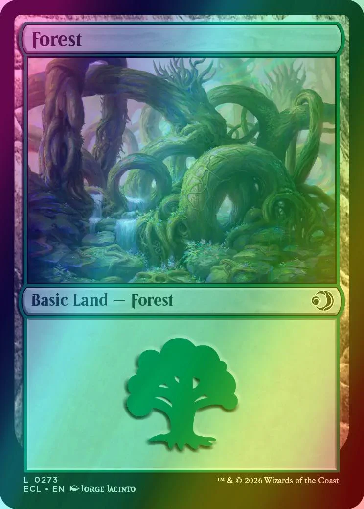 Forest [273] [Lorwyn Eclipsed] [Foil]