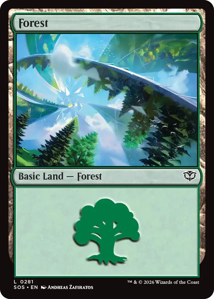 Forest [281] [Secrets of Strixhaven] [Non-Foil]
