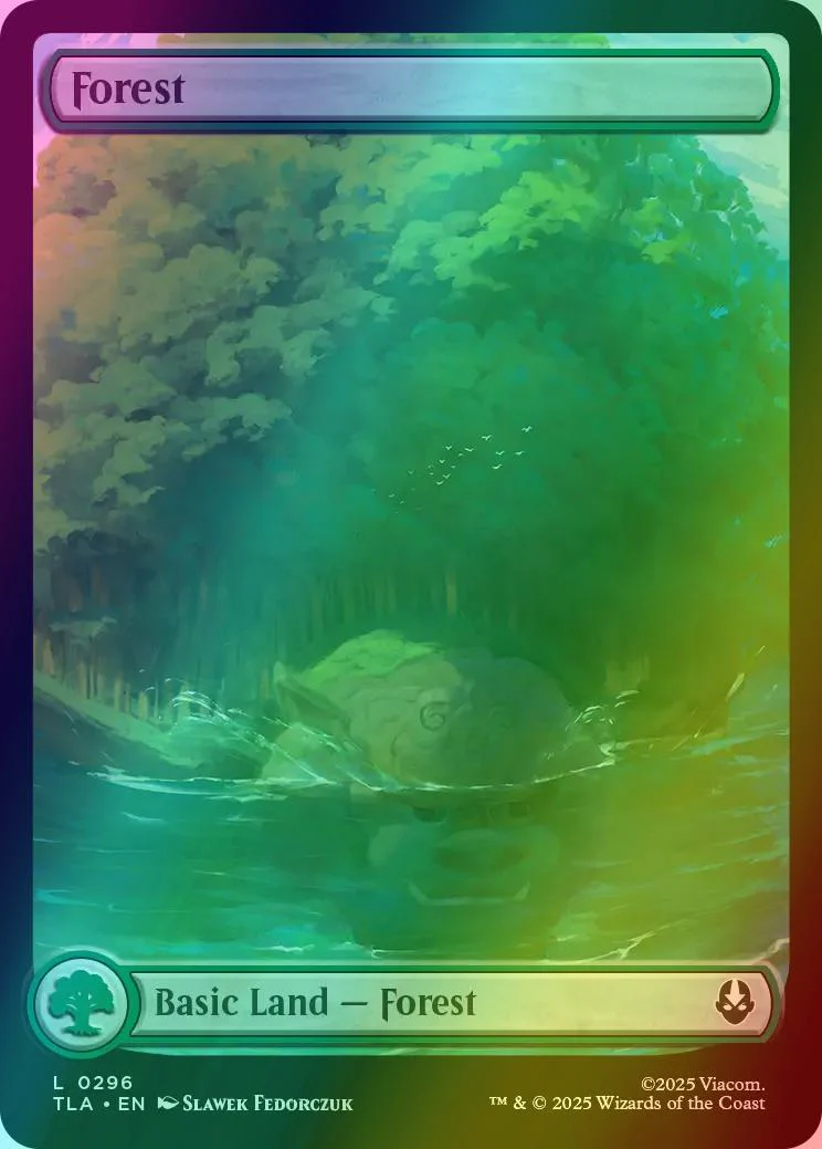 Forest [296] [Full Art] [Avatar's Journey] [Avatar: The Last Airbender] [Foil]
