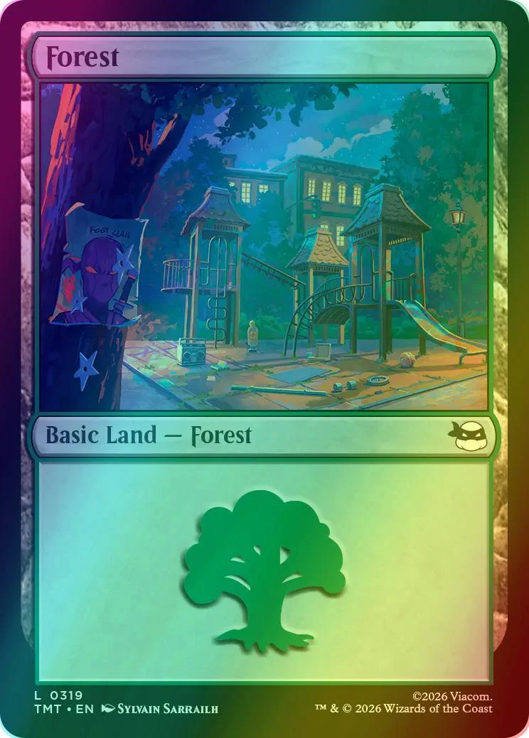 Forest [319] [Teenage Mutant Ninja Turtles] [Foil]